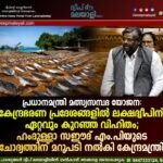 പ്രധാനമന്ത്രി മത്സ്യസമ്പദ യോജന: കേന്ദ്രഭരണ പ്രദേശങ്ങളിൽ ലക്ഷദ്വീപിന് ഏറ്റവും കുറഞ്ഞ വിഹിതം; ഹംദുള്ളാ സഈദ് എം.പിയുടെ ചോദ്യത്തിന് മറുപടി നൽകി കേന്ദ്രമന്ത്രി